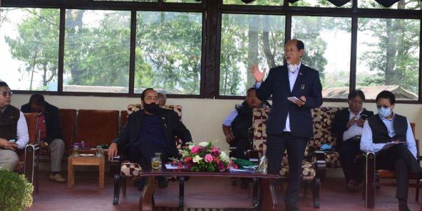 Nagaland CM visits Mokokchung district